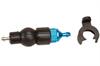 Fuel filter with one-way pump