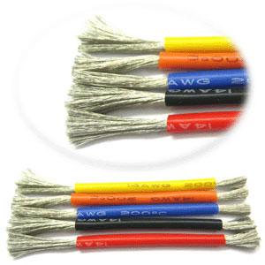 Black Silicone wire 14AWG 0.08 (½m)	