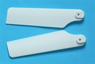 Tail Rotor Blades white 105mm