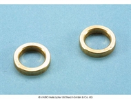 Brass ring 10 x 14 x 2.5 mm (1)