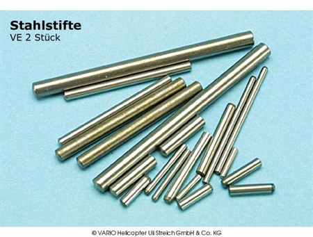 Steel pin 2 x 16 mm (2 pcs)