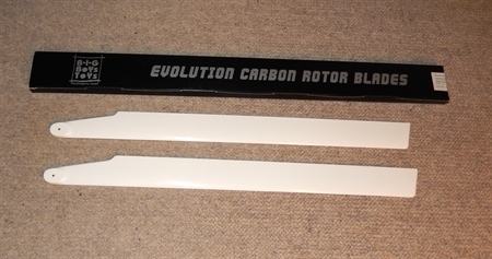 Carbon-Fiber Evolution 3D White 790mm - Symmetrical