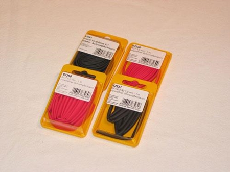 Shink Sleeve Red - 3.0MM - 1 M