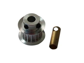 Aluminum Motor Pulley Z16 - Goblin 500/570