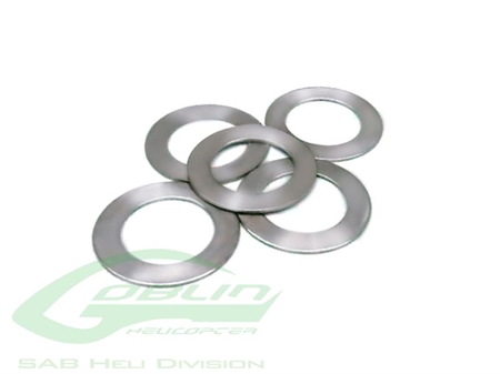 Shims Ø8x Ø14 x 0,2 (4pcs) - Goblin 500