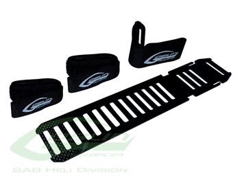 Carbon fibre battery trays/with straps