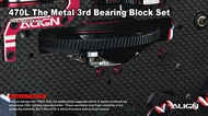 470L The 3rd Metal Bearing Block Set