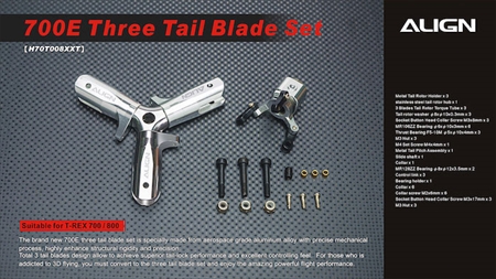 700E Three Tail Blade Set