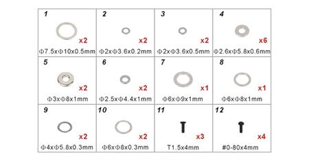 TB40 Screw Parts