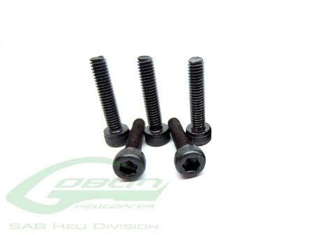 HC022-S - DIN 12.9 Socket Head Cap M2,5x10 (5pcs)