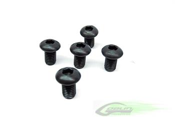 HC096-S - DIN 12.9 Button Head Socket Cap M4x6 (5pcs)