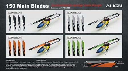 150 Main Blades-Orange