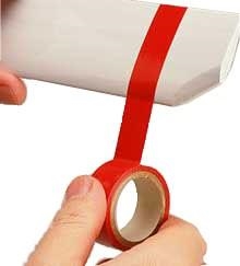 Heli-Max RED BLADE TRACKING TAPE (1/2" x 36\') 