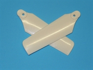 Plastik hale blade hvid - 85mm