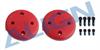 Multicopter Main Rotor Cover- Red
