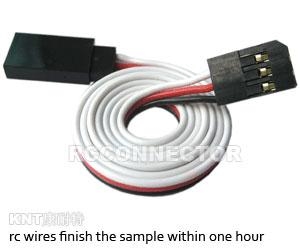 25cm 22AWG Futaba straight Extension wire