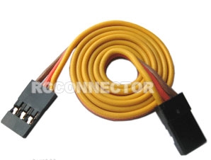  JR Servo Extension Wire 7 cm (Male to Male) 22AWG