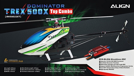 T-REX 500X Top Combo