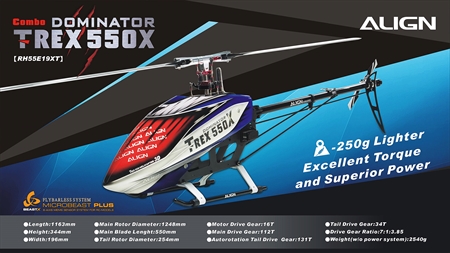 T-REX 550X Super Combo