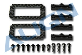 600N Carbon Fiber 18G Servo Adapter Plate