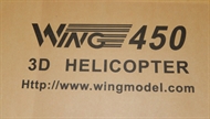 Wing 450 3D Helicopter